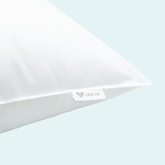 Подушка для сну Premium Soft штучний пух IDEIA (два чохли на блискавці) 50x70 см