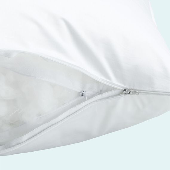 Подушка для сну Premium Soft штучний пух IDEIA (два чохли на блискавці) 50x70 см