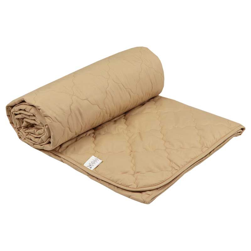 Одеяло Руно шерстяное Комфорт бежевое demi 140x205 см