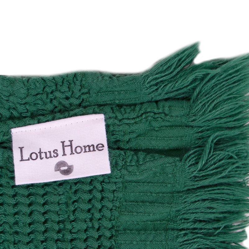 Набор полотенец Lotus Home - Rius green зеленый (3 шт.) 35x50 см