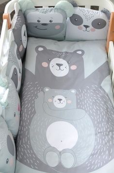 Постільний комплект Baby Veres "Zoo mint" (6од.) для новонароджених