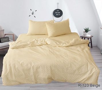 Постельное белье TAG ранфорс R123Beige полуторное