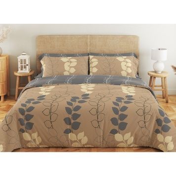 Постільна білизна ТЕП Soft dreams Grey Leaf сімейний