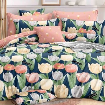 Комплект наволочек Flowers SoundSleep сатин 50x70 см
