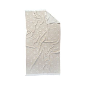 Рушник Lotus Home Pestemal Anchor бежевий 90x160 см