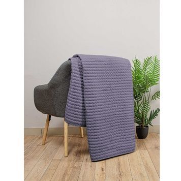 Покривало стьобане Home Line сірий 210х240 см