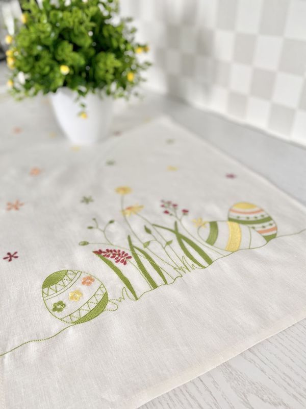 Дорожка вышитая пасхальная NPVV03 42x140 см