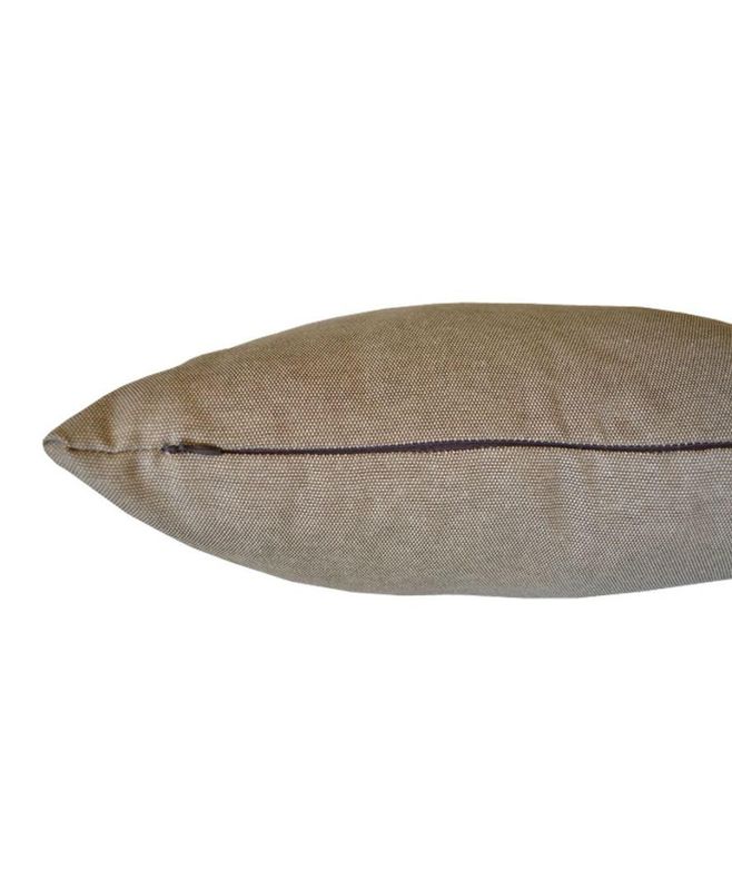 Подушка декоративна "Camel" зі шкіряним хлястиком 45x45 см