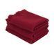 Набор полотенец Lotus Home - Rius red красный (3 шт.) 35x50 см