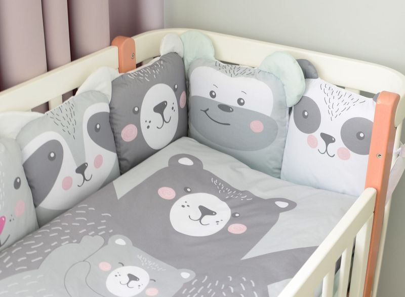 Постельный комплект Baby Veres "Zoo mint" (6ед.) для новорожденных
