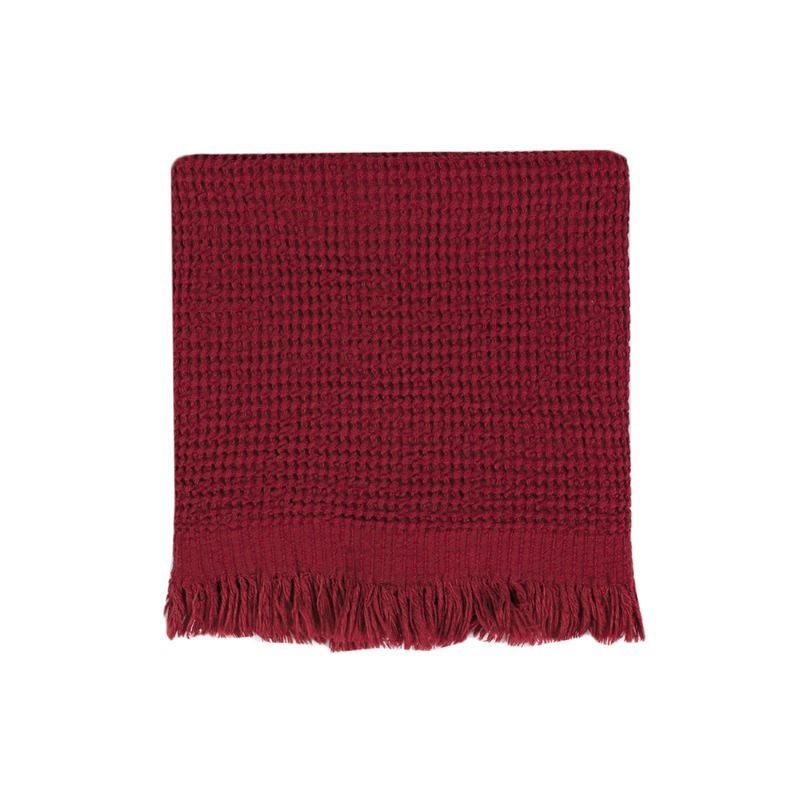 Набор полотенец Lotus Home - Rius red красный (3 шт.) 35x50 см