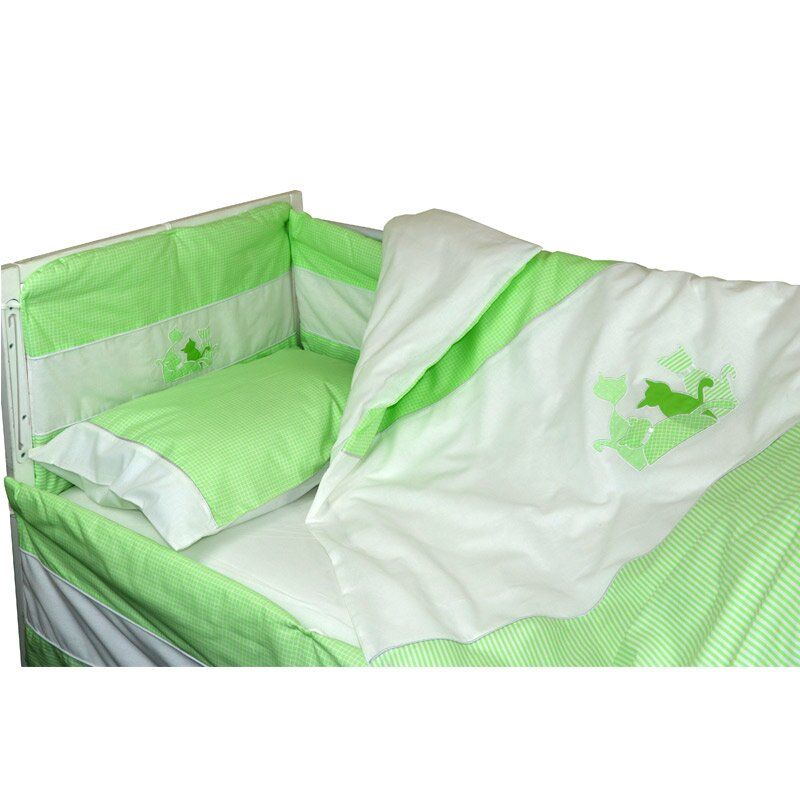 Набор детского постельного белья Руно Котята Салатовый для младенцев