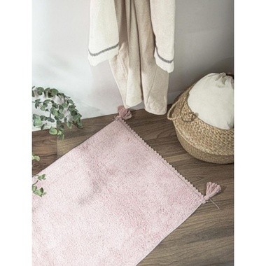 Килимок для ванної Irya Benny рожевий 70x110 см