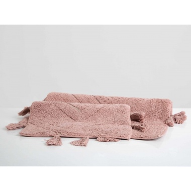 Набор ковриков для ванной Irya Esty розовый 60x90 см