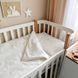Комплект постільної білизни Маленька Соня Baby Dream New Зайка із собачкою бежевий/пудра для новонародженого