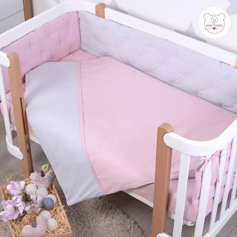 Постельный комплект Baby Veres "Point pink" (6ед.) для новорожденных