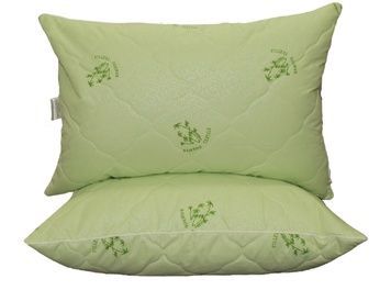 Подушка TAG Bamboo лебяжий пух со съемным чехлом 70x70 см
