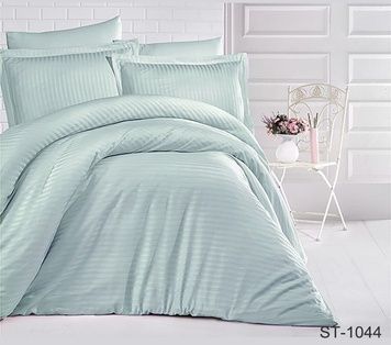 Постельное белье TAG страйп-сатин LUXURY ST-1044 евро maxi