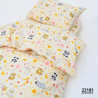 Набор детского постельного белья Вилюта ранфорс розовый 22181 для младенцев