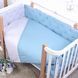 Постільний комплект Baby Veres "Point blue" (6од.) для новонароджених