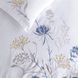 Постельное белье Dantela Vita Nilufer сатин с вышивкой beyaz белый евро