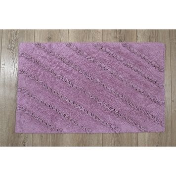Килимок для ванної Irya Shabby рожевий 50x80 см