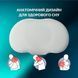 Подушка IDEIA ортопедическая CloudTherapy анатомическая с эффектом памяти серая 65х40х10 см