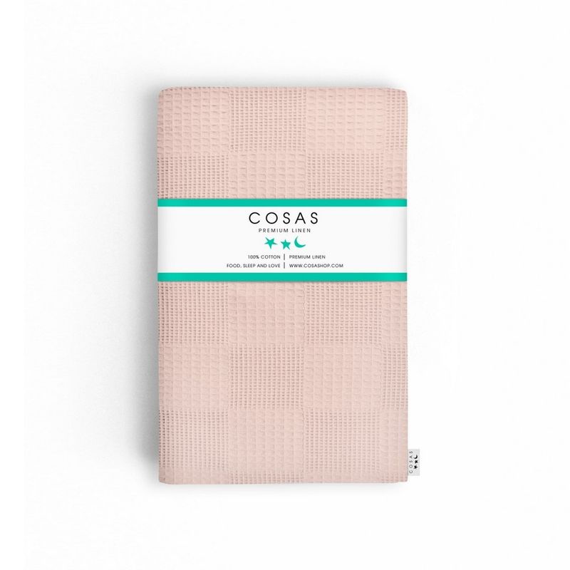 Набор полотенец Cosas Cube Rose Rose/Grey 4 штуки