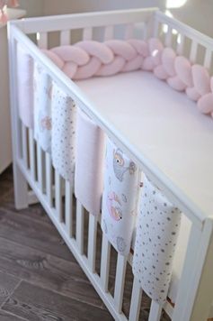 Фенс-бампер Baby Veres "Сліпі мун пінк - 2"