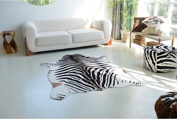 Штучна шкіра HomyTex Зебра триколор 195x255 см