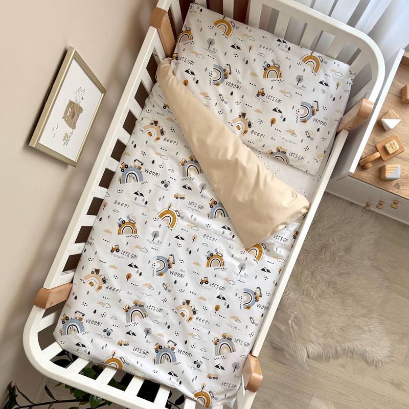 Комплект постільної білизни Маленька Соня Baby Dream New Let`s Go для новонародженого