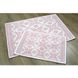 Набір килимків для ванної Irya Marlina пудра 40x60 см