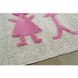 Килимок для ванної Irya Semya рожевий 50x90 см