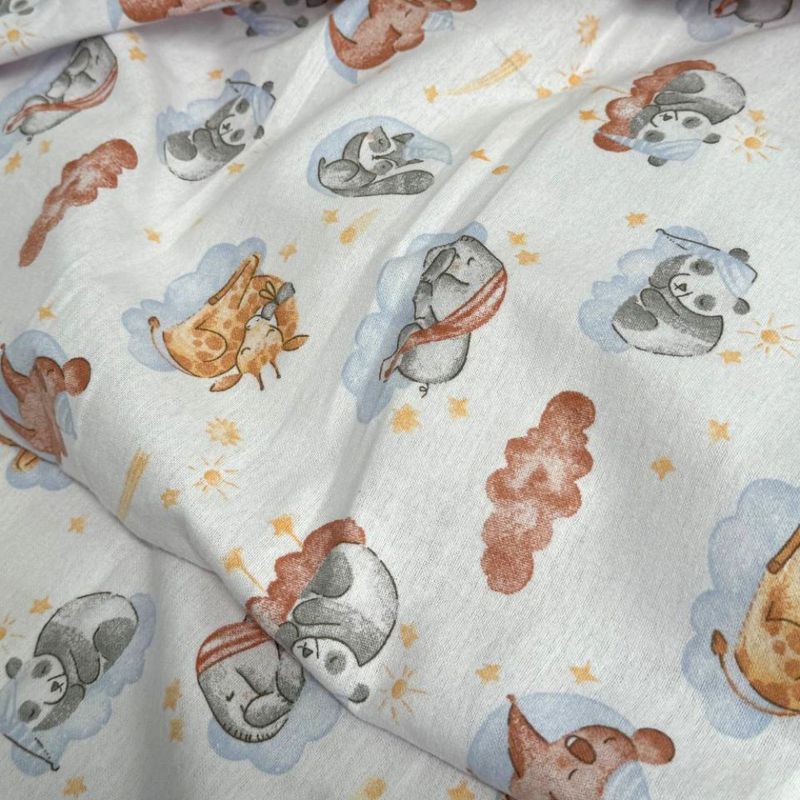 Комплект постельного белья Sleepig animals SoundSleep фланель ясли