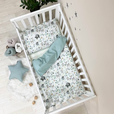 Комплект постельного белья Маленькая Соня Baby Mix Bamby с друзьями для новорожденных