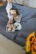 Постельное белье Bedclozzzes страйп сатин графитовый №10 евро