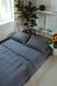 Постельное белье Bedclozzzes страйп сатин графитовый №10 евро