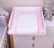 Cповивальний матрац Baby Veres "Velour Lignt pink" 50x70 см