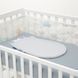 Дитяча демісезонна постіль Sonto Sleepset - Попелястий камінь із заокругленими кутами - 63см&ndash;0-3 місяці 60x120 см