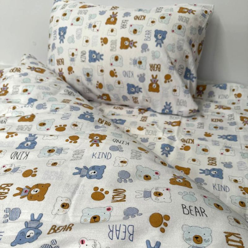 Комплект постельного белья Sleeping bears SoundSleep фланель ясли