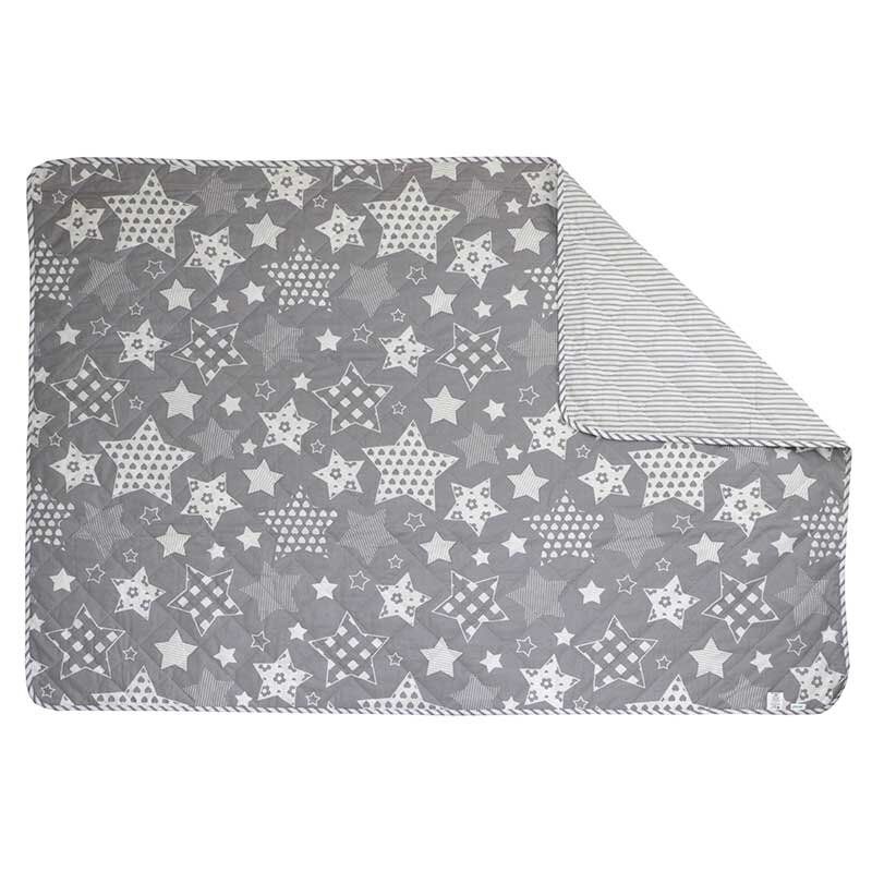 Одеяло хлопковое Руно Grey star, 172x205