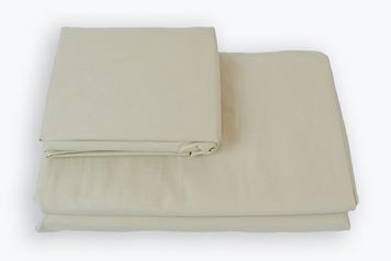 Простыня Shine beige бежевая 200х220х25 см