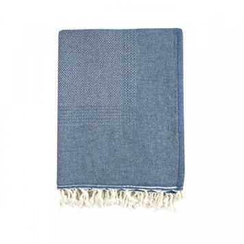 Плед-накидка Barine - Tan Throw denim 125x180 см