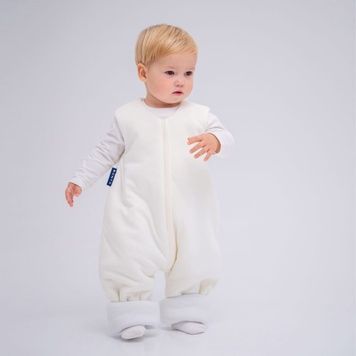Зимний спальник Sonto Sleepset - молочный L 20-24 месяца 84-90 см