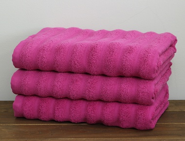 Полотенце TAG Wave розовый 70x140 см