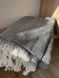 Бавовняне покривало Bedclozzzes зигзаги чорно-біле 200x230 см