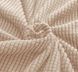 Чехол на двухместный диван трикотаж жаккардовый Homytex Кремовый