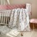 Комплект постільної білизни Маленька Соня Baby Mix Перо пудра для новонароджених
