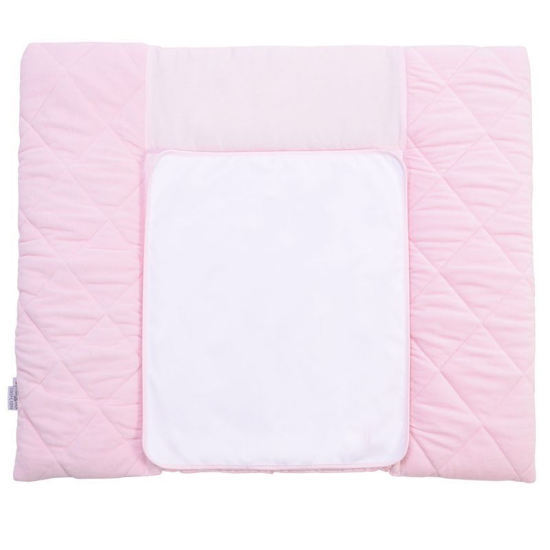 Cповивальний матрац Baby Veres "Velour Lignt pink" 72x80 см