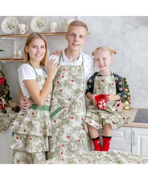 Набiр фартушкiв Family Look Ялинка, універсальний